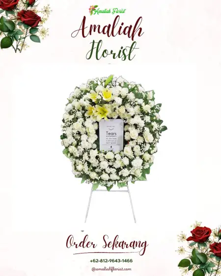 Krans Bunga Duka Meruya Selatan